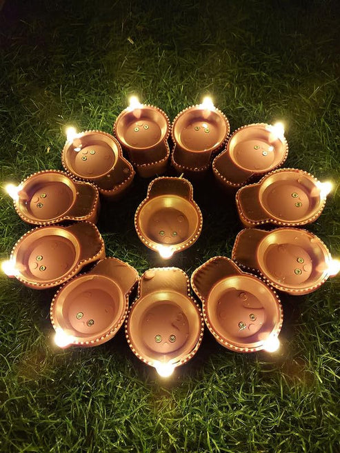 Water Sensor Diyas 12Pcs.