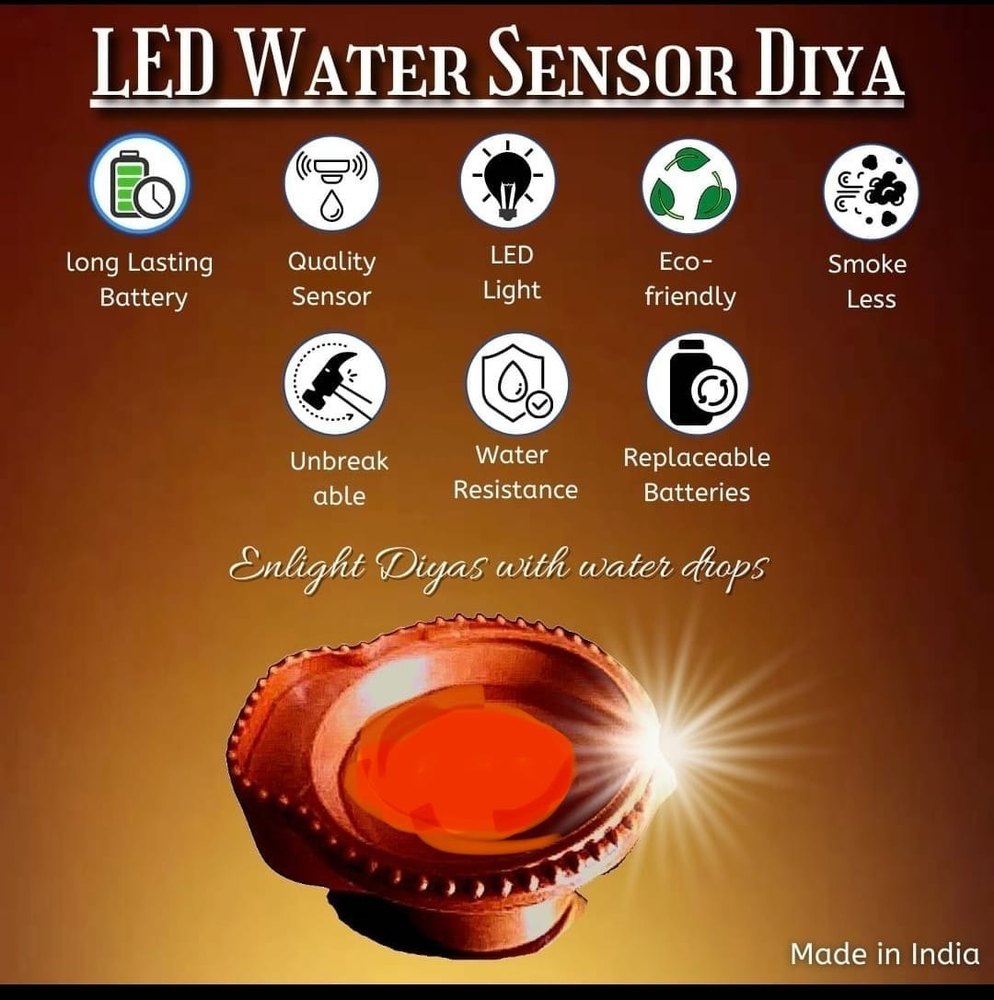 Water Sensor Diyas 12Pcs.