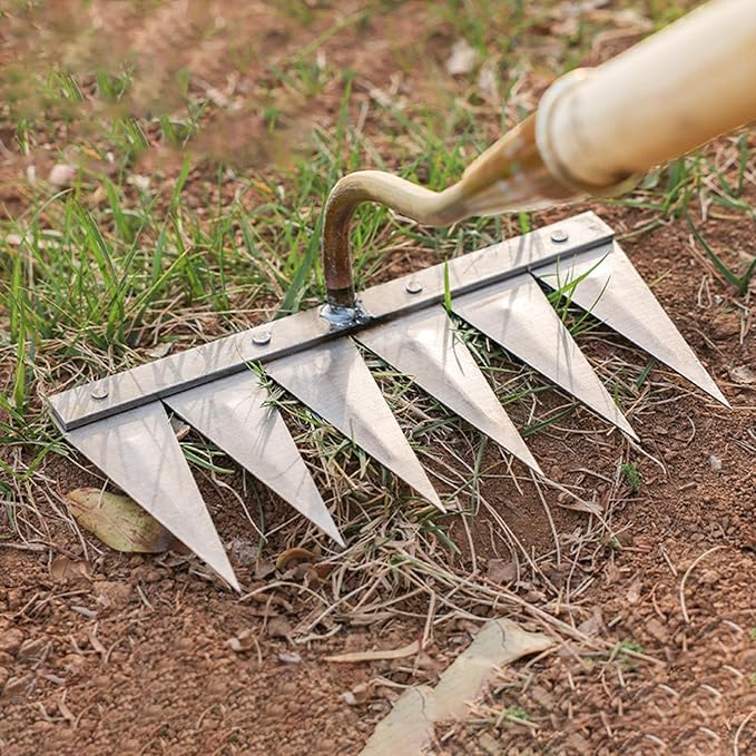 Garden Weeding Tool with 5 Durable Steel Claws - 50% OFF